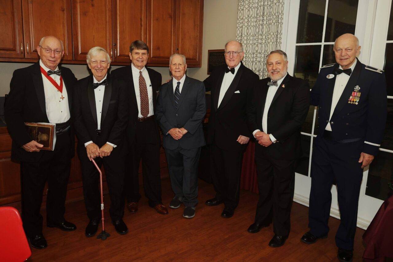 group of men in suits